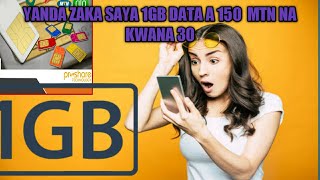yanda zaka saya 1gb data a 150 mtn na kwana 30 screenshot 4