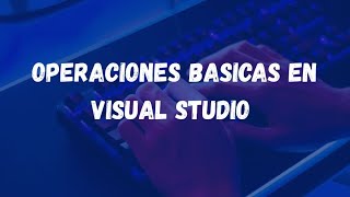 tutorial operaciones basicas