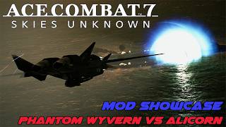 Ace Combat Mod Showcase: X-02R Phantom Wyvern vs The Alicorn Ace Combat Mod Showcase: X-02R Phantom Wyvern vs The Alicorn