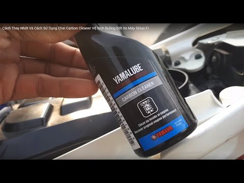 Video Cách Thay Nhớt Và Cách Sử Dụng Chai Carbon Cleaner Vệ... - youtube
