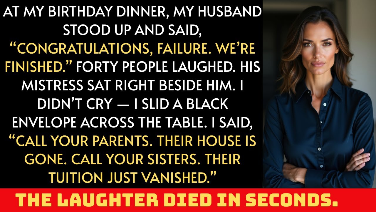 На моей вечеринке по случаю дня рождения муж произнес тост: «Я покончила с его империей еще до де...
