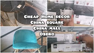 Cheap Home Decor🔌🔌| Crockery \& Furniture|China Square, China Mall \& Osbro| South African YouTuber