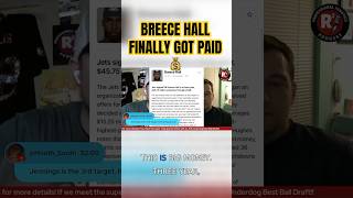 Breece Hall & what the contract means for fantasy football #nfl #fantasyfootball #fyp #breecehall