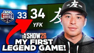 My First Legend Game of MLB The Show 26 Was UNREAL