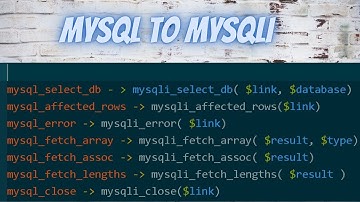 Convert all mysql function in mysqli in php 2021 || mysql to mysqli || upgrade php version