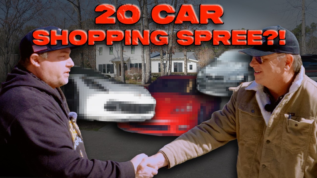I Flew To NC To Buy 20 Exotic Cars From ONE Driveway