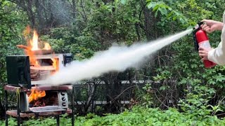 Kidde FA110G ABC Fire Extinguisher Test | 2000 Residential Extinguisher