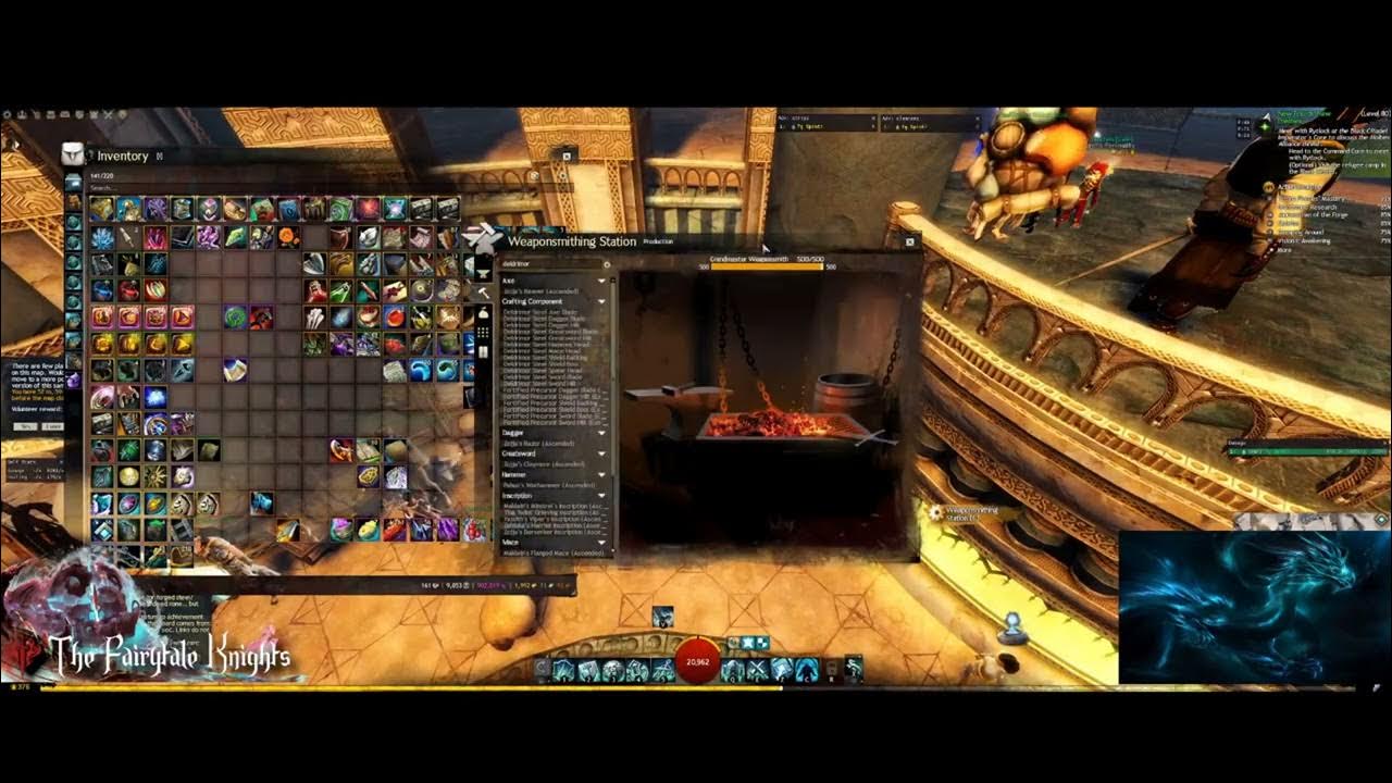 Guild Wars 2 Crafting Aurene's Weight YouTube