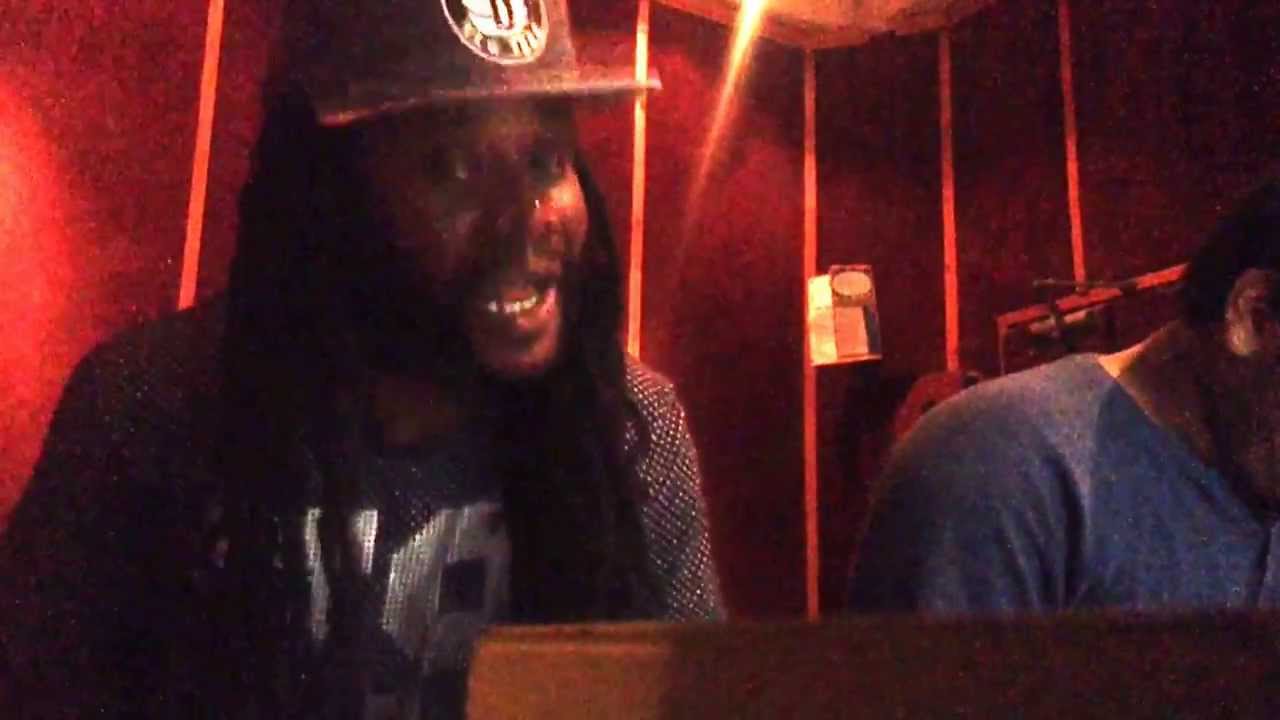 JahBami ft. AudioBit.. At PremierStudio.. Track called "SomeoneNew"