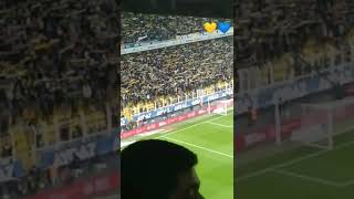 Fenerbahçe-Galatasaray 2-0 Tribün Çekim Miha Zajc,Serdar Dursun 10.04.2022 Tribün Çekim Bir Şarkısın