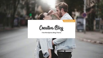 One Click Demo Import | Creativa Blog WordPress Theme