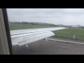 Посадка в Бресте  Boeing 737-300 + руление
