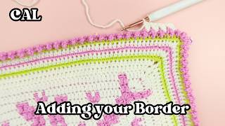 Flutter &amp; Bloom Border Crochet Tutorial for Beginners (Crochet Along Part 4)