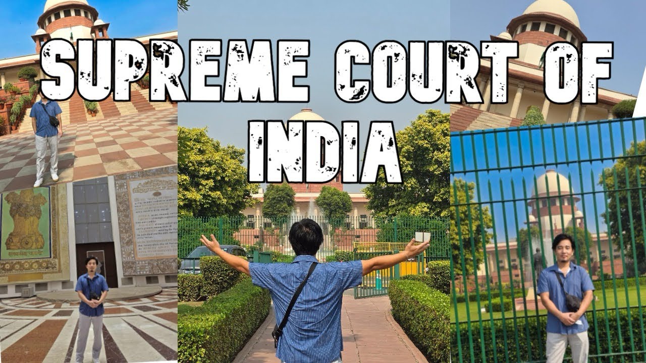 Visited the Supreme Court of India | Museum and Supreme Court Library Educational Tour 🇮🇳