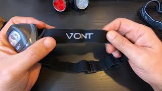 Instructions and Review of the Vont Backpacking Headlamp