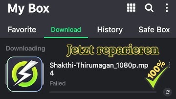 Fehler beim SPlayer OnStream-Video-Download fehlgeschlagen beheben