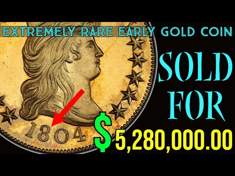 Old Coin Value ! This 1804 Liberty Gold Coin Sold For $5.28 Million | Old American Coin Price