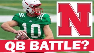 Is There a Quarterback Battle at Nebraska?
