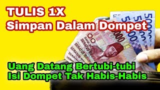Tulis Ayat Ini 1x Amalan Penarik Rezeki Doa Cepat Kaya  Pelunas Hutang Amalan Kaya Raya