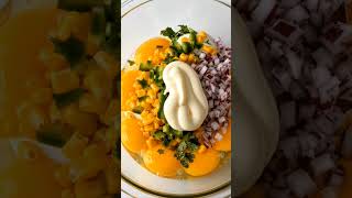 Creole Street Corn Deviled Eggs​ #CookingTutorial #DeviledEggs #CreoleFlavor #Shorts#viral