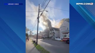 Video Now: Fire breaks out in Providence apartment building