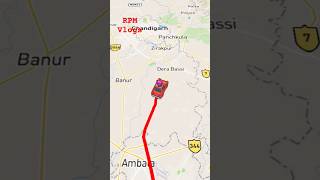 #newdelhi to chandigarh (PB) #route #map #travel #guide #nh44 #incredibleindia #vlogs