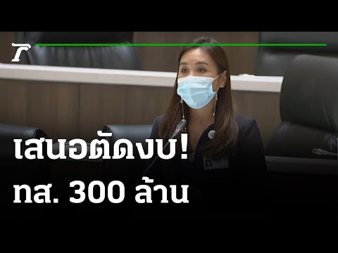 "ศิริกัญญา"เสนอตัดงบ ทส. 300 ล้าน ชี้ มีเงินนอกที่สามารถสมทบกับงบประมาณแผ่นดินได้ | Thairath Online