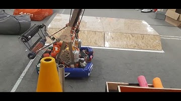 FRC4481 - 2023 Prototypes - Development Robot Intake and Score with Floating Roller with Limits