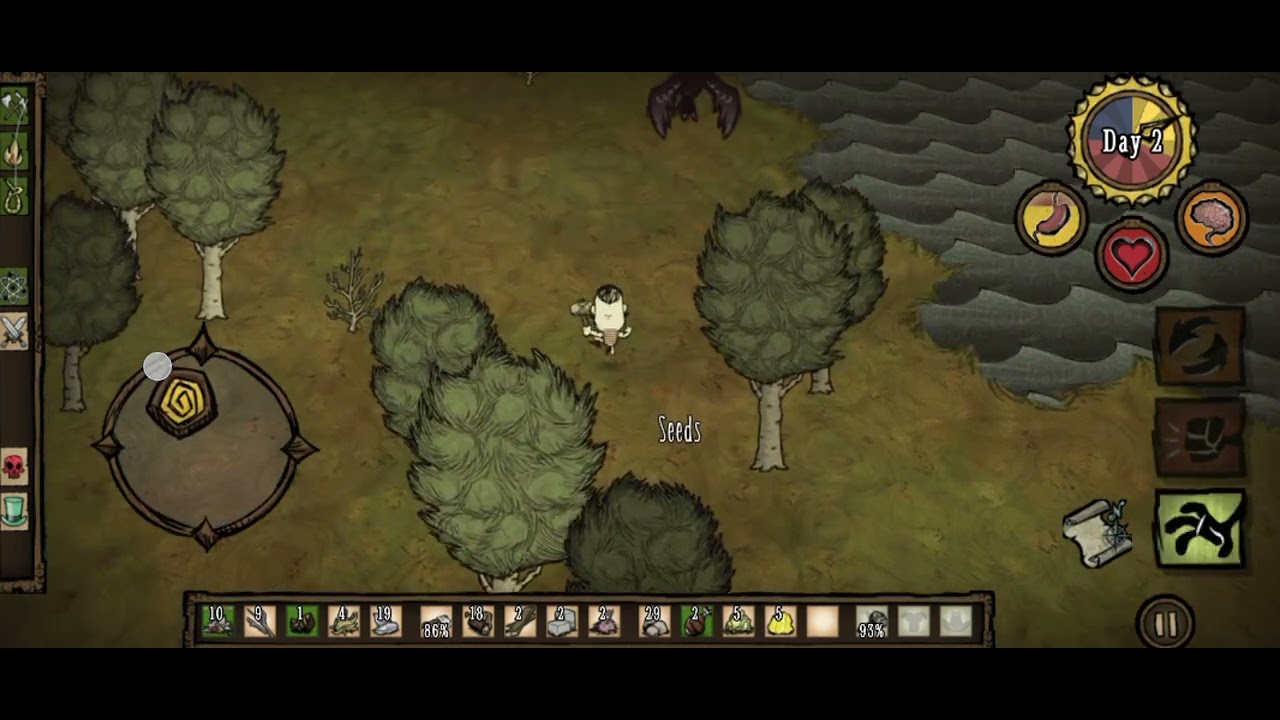 Don't starve 1 bölüm ilk gece