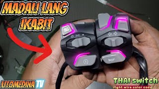 DOMINO THAI SWITCH V3 || WIRING COLOR CODING AND WIRING FUNCTION || TAGALOG.