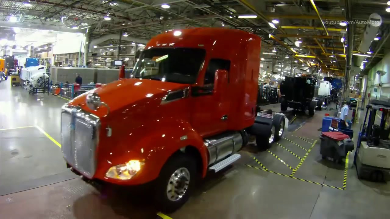 Así es como se fabrica un camión kentworth