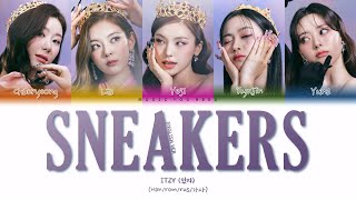 [ENG VER] ITZY - SNEAKERS Color Coded Lyrics ( перевод )