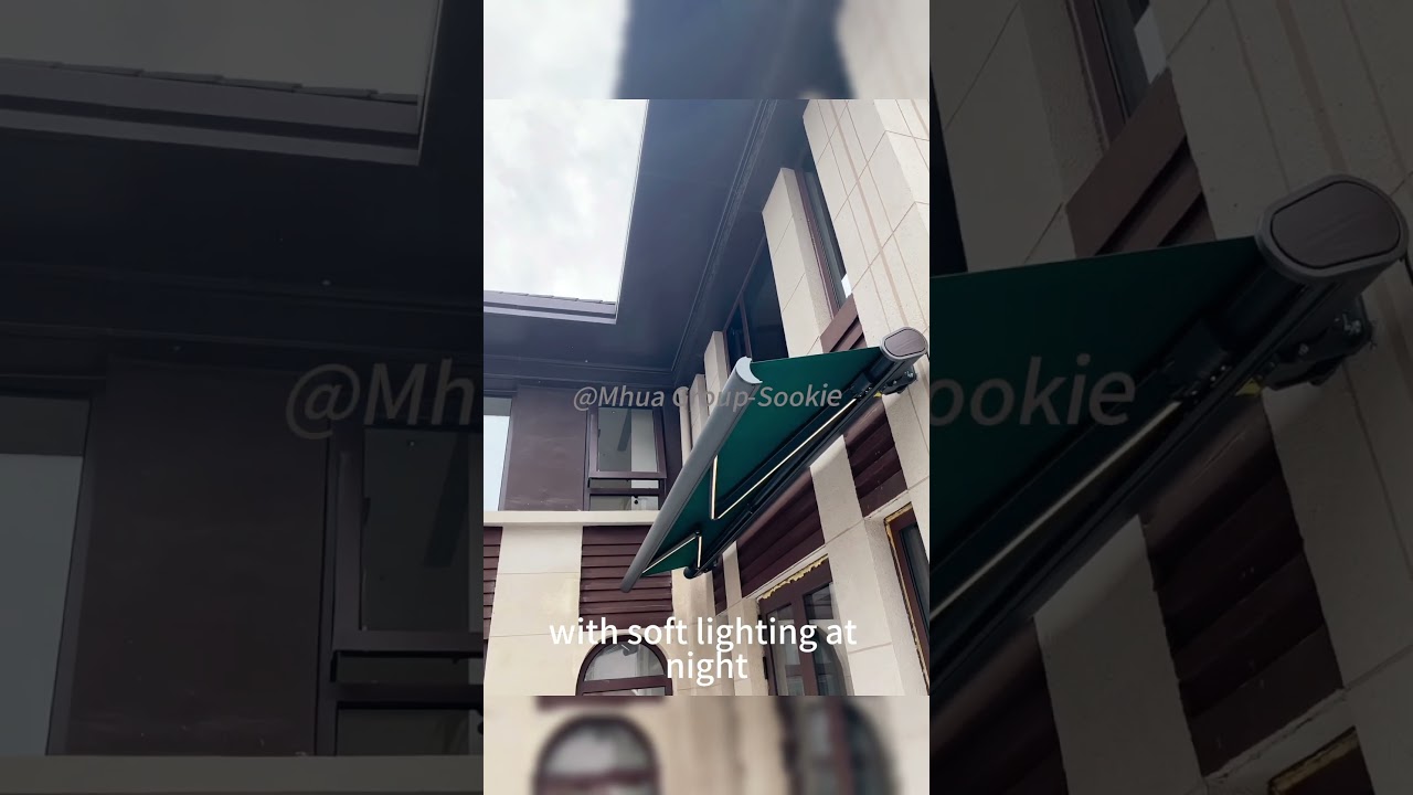 Essential electric awning for your home garden.