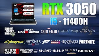 ASUS Tuf F15: i5 11th Gen 11400H RTX 3050 - Test in 15 Games in 2025