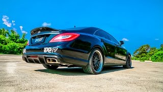 iPE イノテック BENZ W218 CLS63 AMG用 可変バルブ マフラー