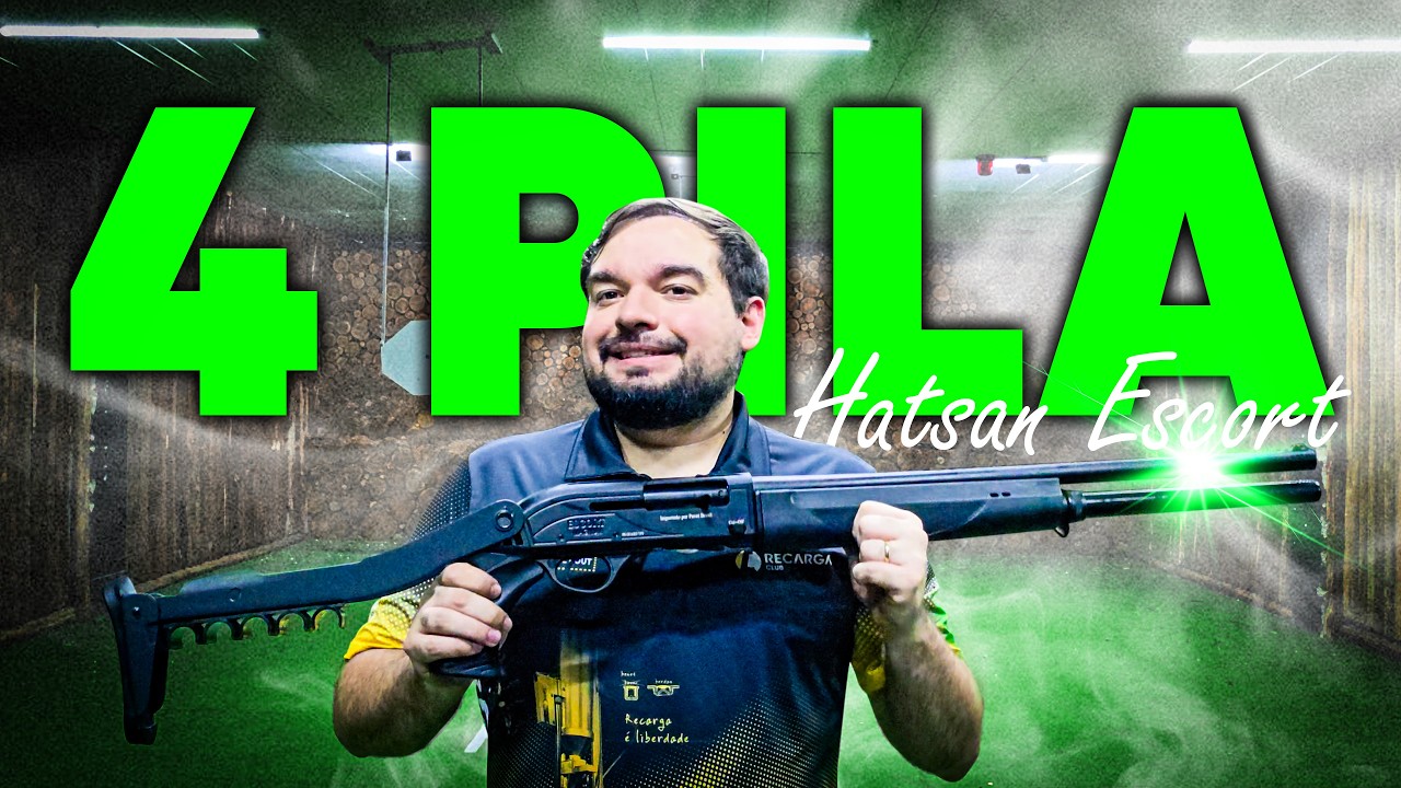 Nova 12 ABAIXO 4K! Vale a Pena a Hatsan semiauto?