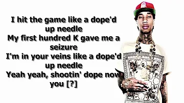 Tyga - Dope'd Up (Lyrics on Screen)