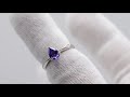【商品紹介】Pt900 タンザナイト 0.64ct ペアシェイプ プラチナ リング 指輪 r2103009