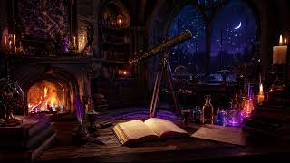 Magical Wizard Tower Ambience | 1 Hour Fantasy Lofi for Creative Writing