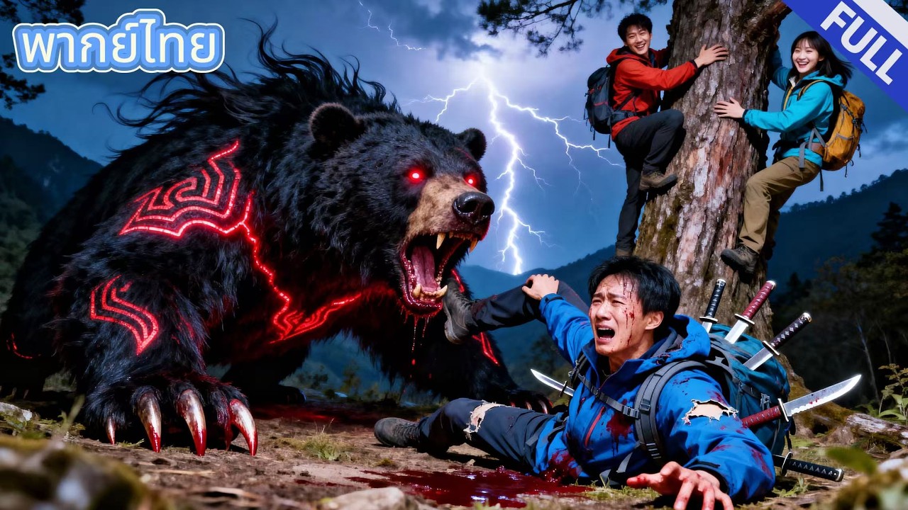 ท่องเที่ยวพบหมีกินคน ภรรยาปล่อยฉันไว้เพื่อหนี แก่ชาติฉันพบว่าเธอหลงรัก - หนีชีวิตคนเดียว!#โต้กลับ