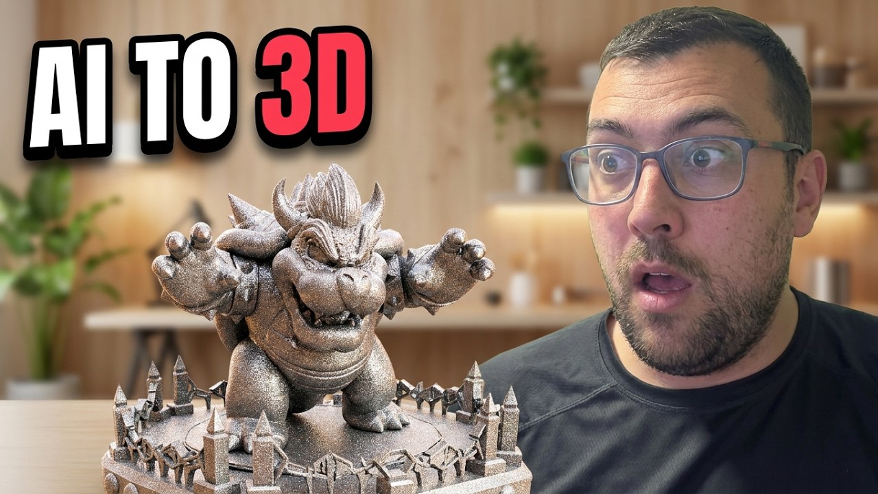 The Future of 3D Printing: Turn ANY Image into a 3D Model with AI