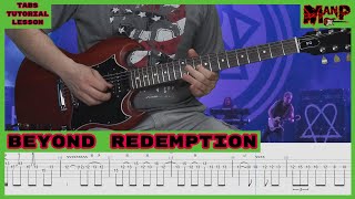 Beyond Redemption || HIM Cover || Guitar Tab || Tutorial || Lesson