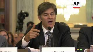 Host of 'The Dr. Oz Show' scolded by U.S. Congress for endorsing deceptive weight-loss products