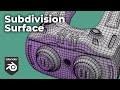 Subdivision surface modeling за 4 минуты Blender