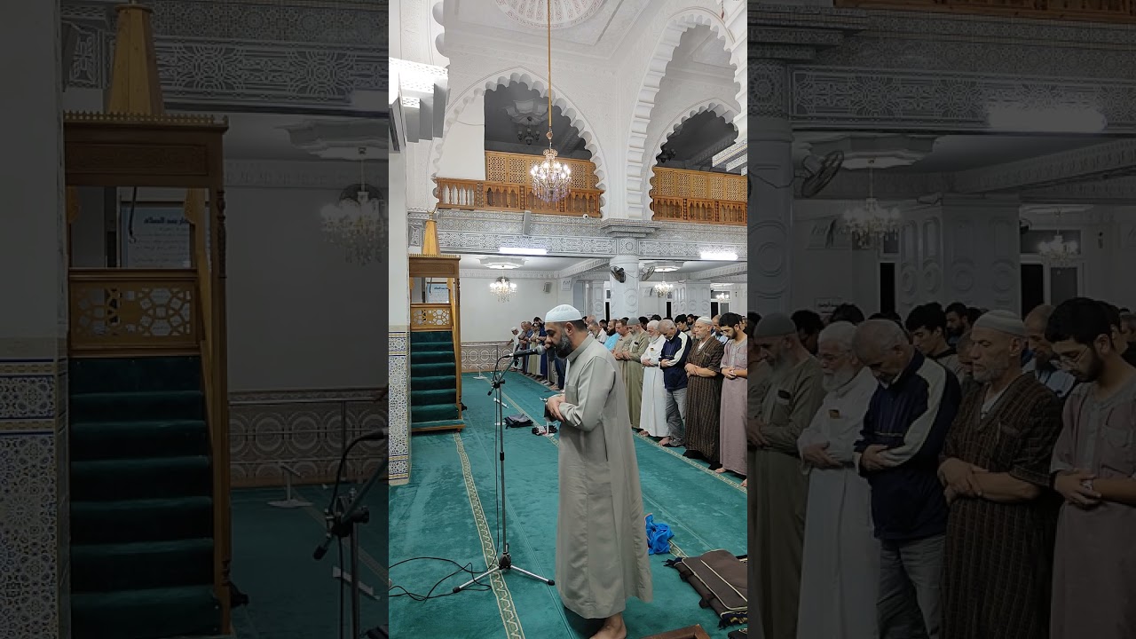 الشيخ المقرئ نورالدين إفرحاتن الجزائري حفظه الله  مسجد الفرقان دائرة اولاد يعيش  الاحد  2023/10/29