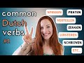 Praat nederlands met me  common dutch verbs 2 nt2 a1a2  learndutch