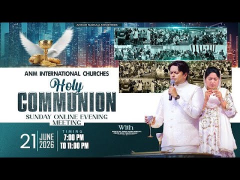 Ankur Narula Ministries Sunday Meeti || @JesusPrayerLineChannel 