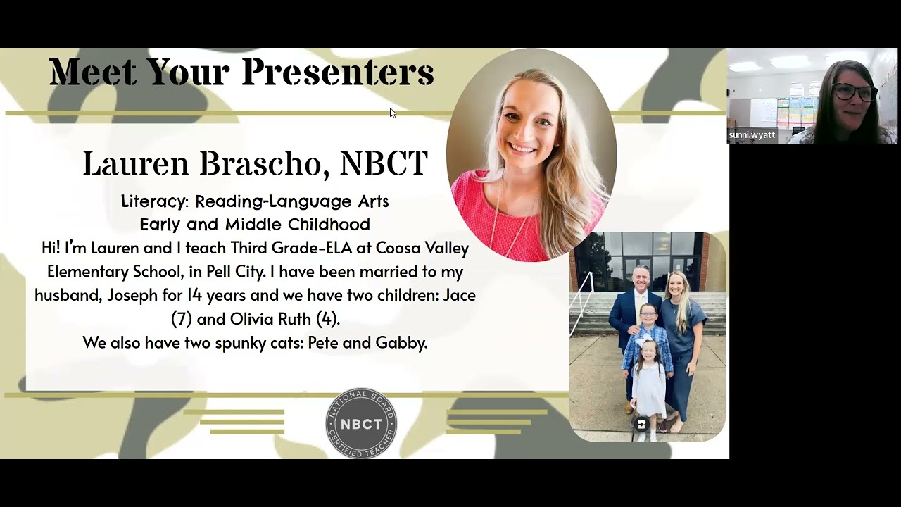 National Board Teacher Certification: Component 3 Teaching Practice and ...