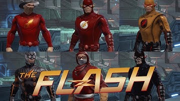 [DCUO] Closet (The CW) The Flash,Jay Garrick,The Reverse Flash,The Rival,Flash Earth 19,Black Flash