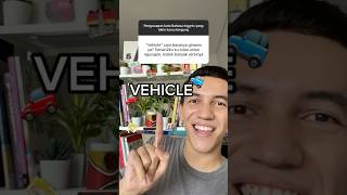 Pengucapan 'VEHICLE' yang benar (sering salah) #bahasainggris